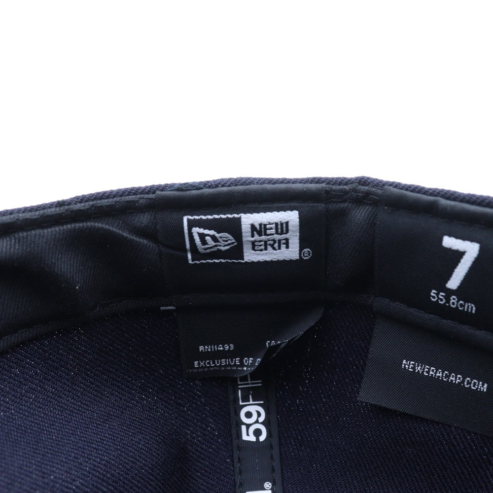 NEW ERA(ニューエラ) 59FIFTY ベーシック ネイビー パネルキャップ 帽子