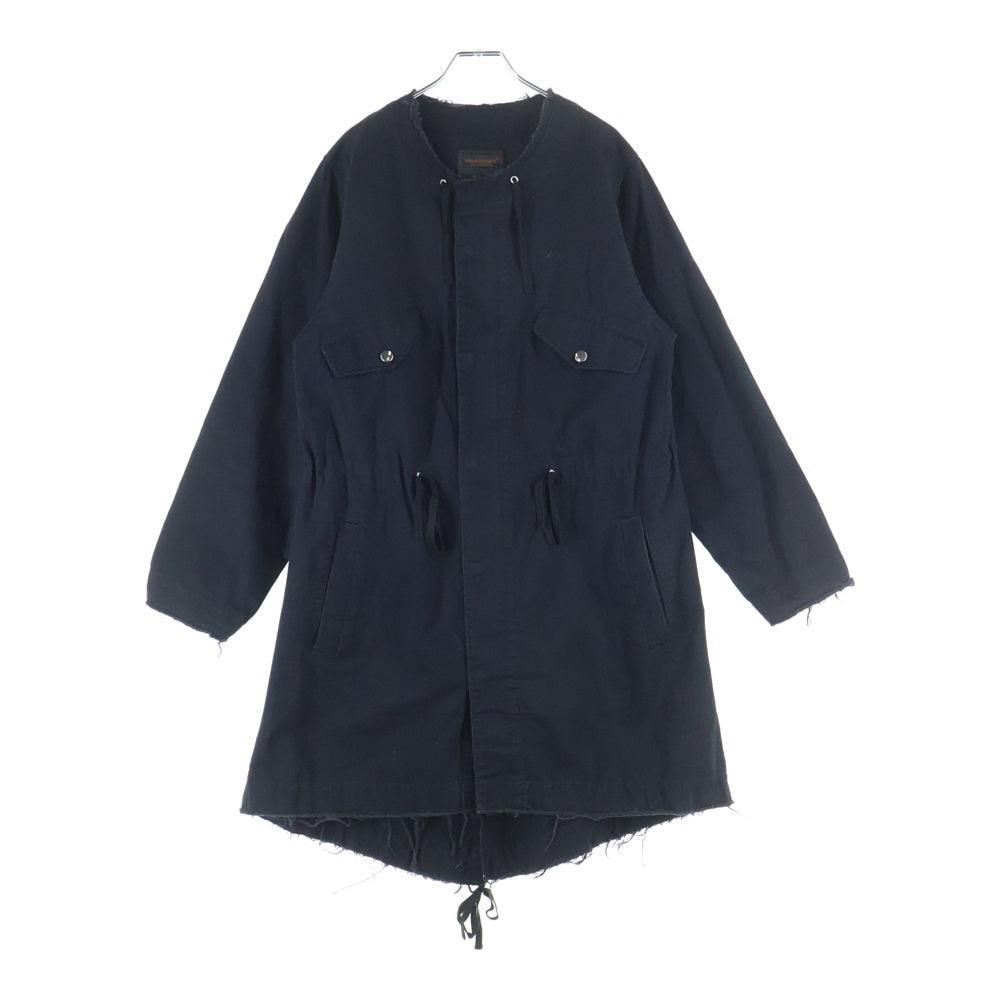 UNDERCOVER(アンダーカバー) 03AW paper doll V67 解体ノーカラーモッズコート ブラック
