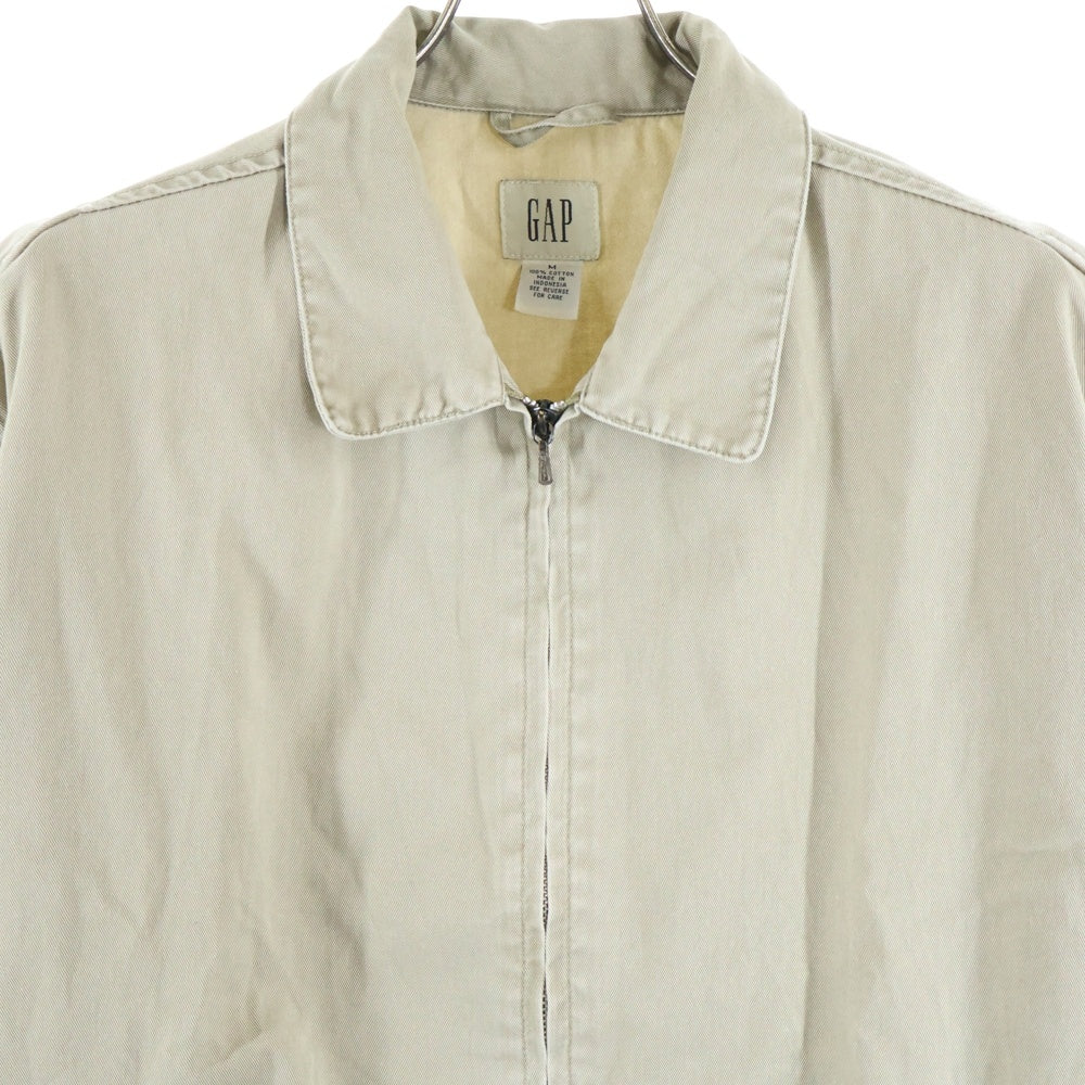 GAP(ギャップ) OLD COTTON ZIP-UP BLOUSON SWING TOP オールド コットン ジップアップ ブルゾン スウィングトップ ジャケット