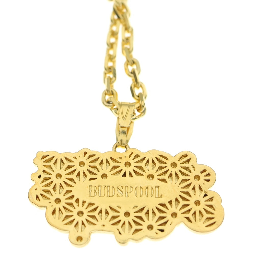 APHRODITE GANG(アフロディーテ ギャング) BUDSPOOL CLASSIC LOGO NECKLACE BRASS クラシック ロゴ ネックレス ブラス 舐達麻 ゴールド