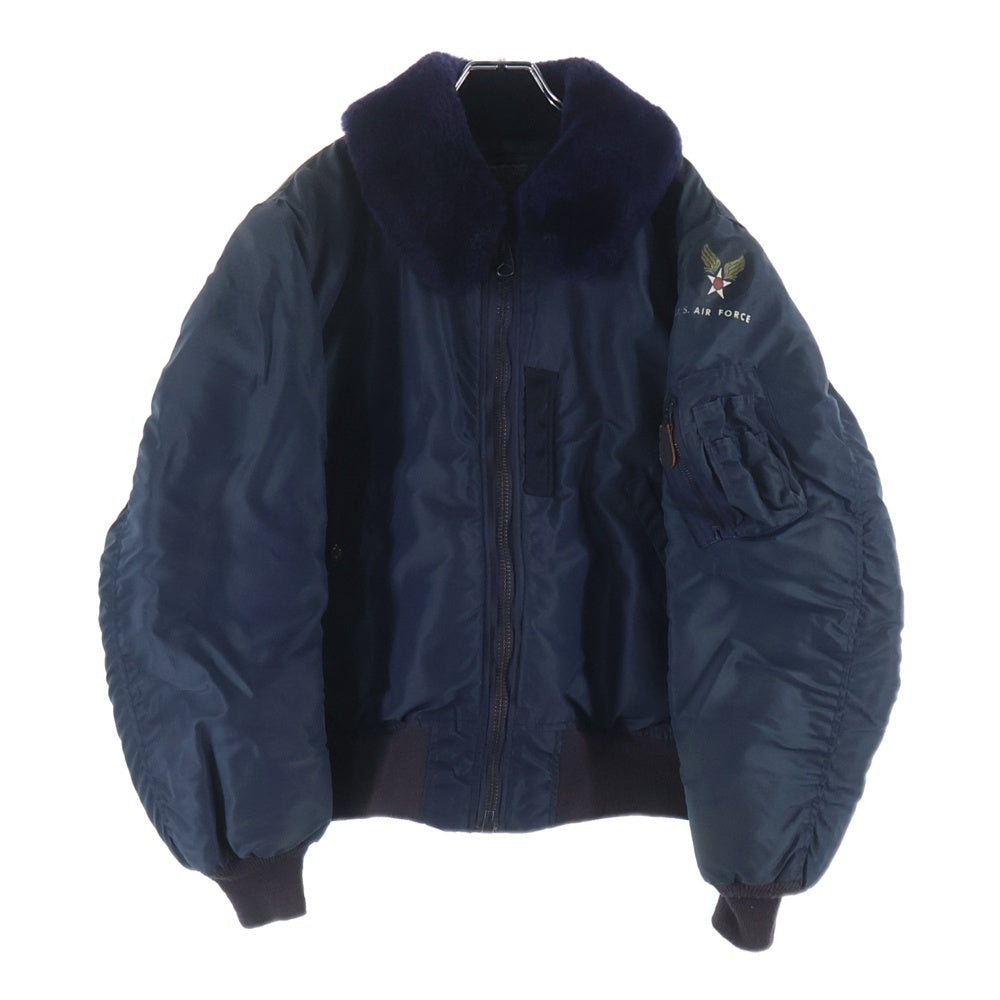 Buzz Rickson's(バズリクソンズ) U.S. AIR FORCE B-15C FLYING JACKET 襟ボア フライトジャケット ネイビー MIL-J-6251 8310-484888-321