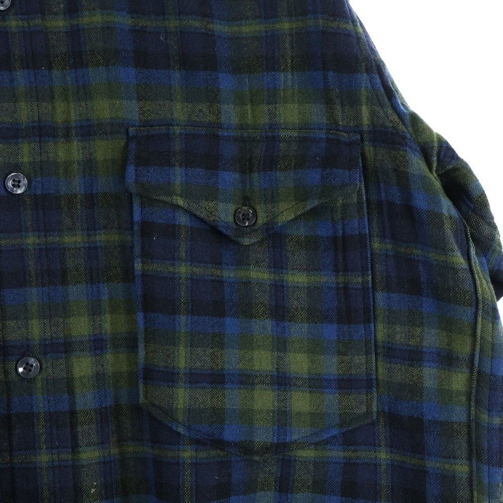 PENDLETON(ペンドルトン) 60S WOOL L/S CHECK SHIRT ウール 長袖 チェック シャツ ネイビー/カーキ