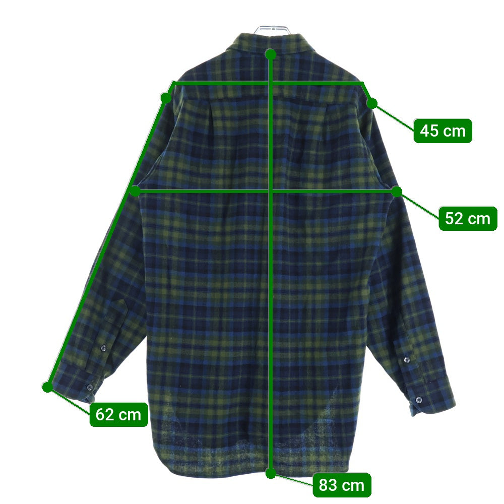 PENDLETON(ペンドルトン) 60S WOOL L/S CHECK SHIRT ウール 長袖 チェック シャツ ネイビー/カーキ