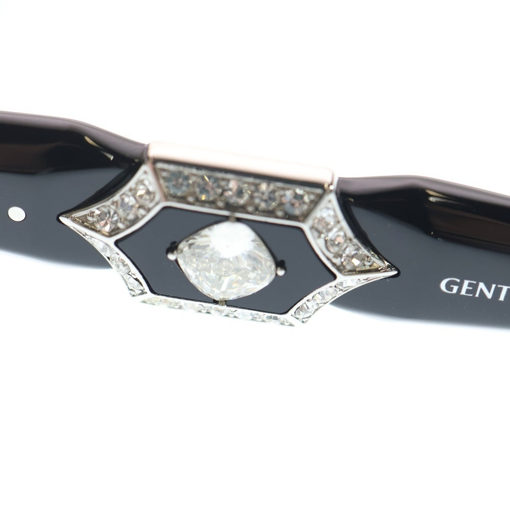 GENTLE MONSTER(ジェントルモンスター) Ruvy Van キャットアイサングラス ラインストーン ブラック アイウェア