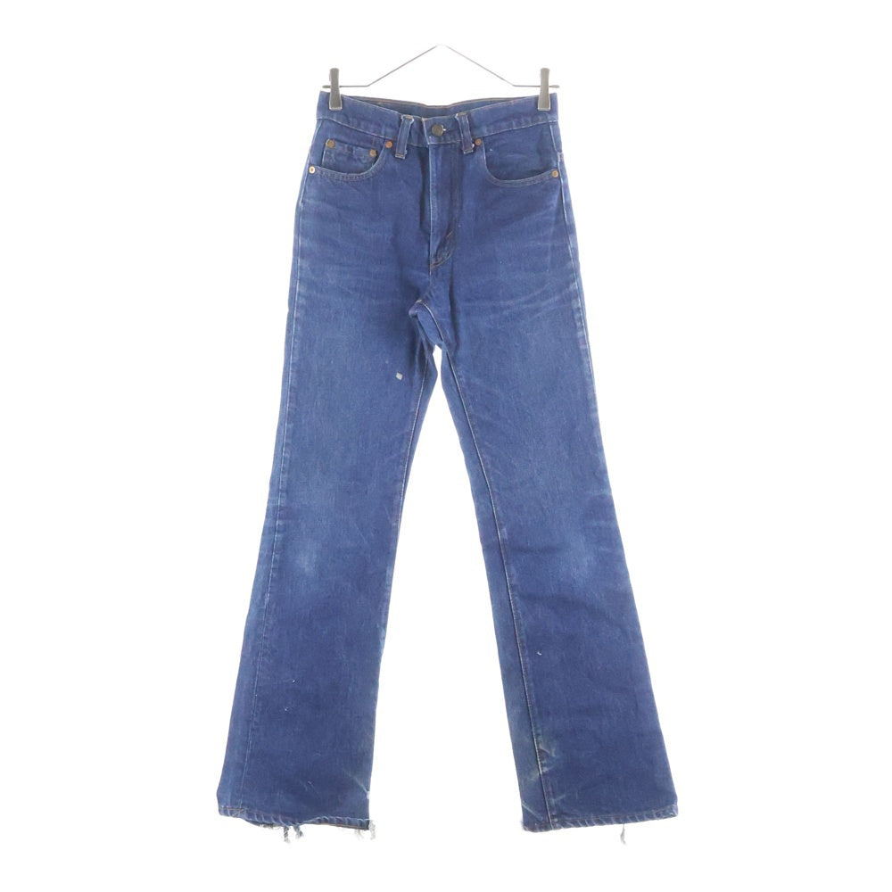 Levi's(リーバイス) 517-0217 スモールe ボタン裏653刻印 フレアデニムパンツ ブルー