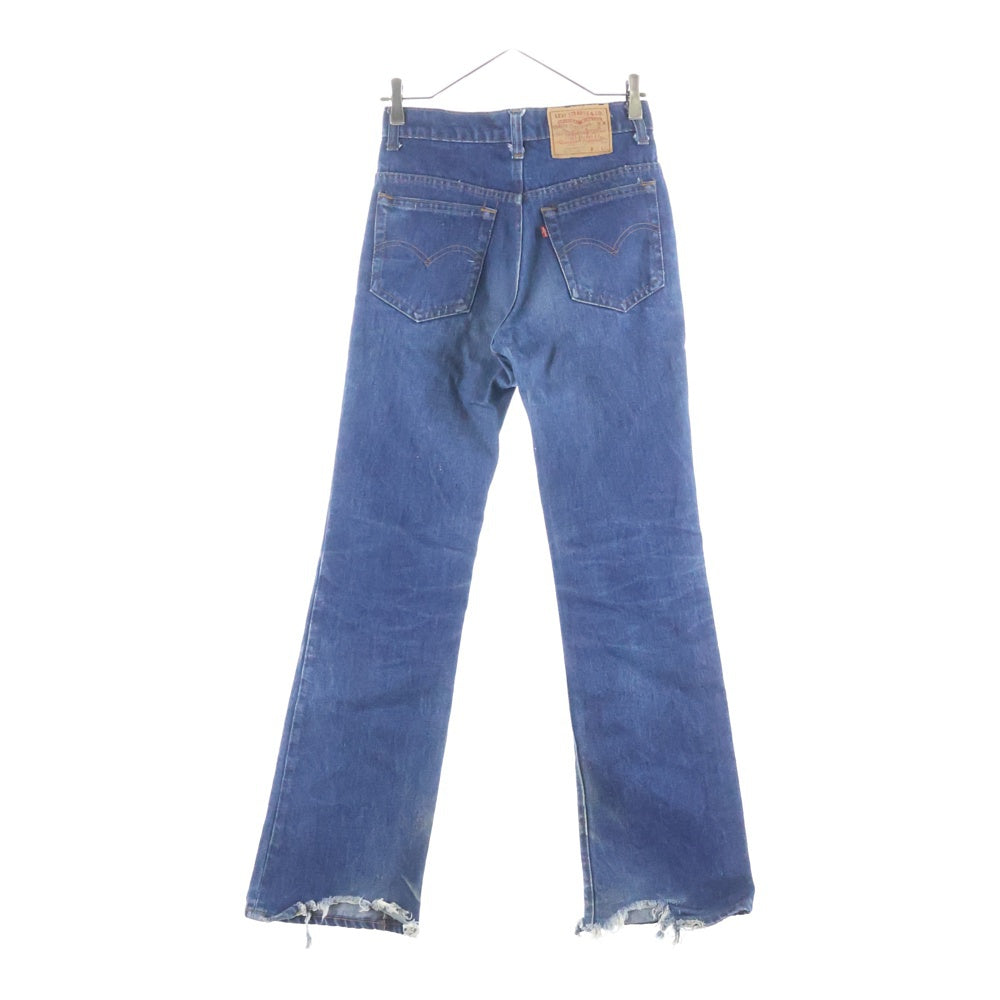 Levi's(リーバイス) 517-0217 スモールe ボタン裏653刻印 フレアデニムパンツ ブルー