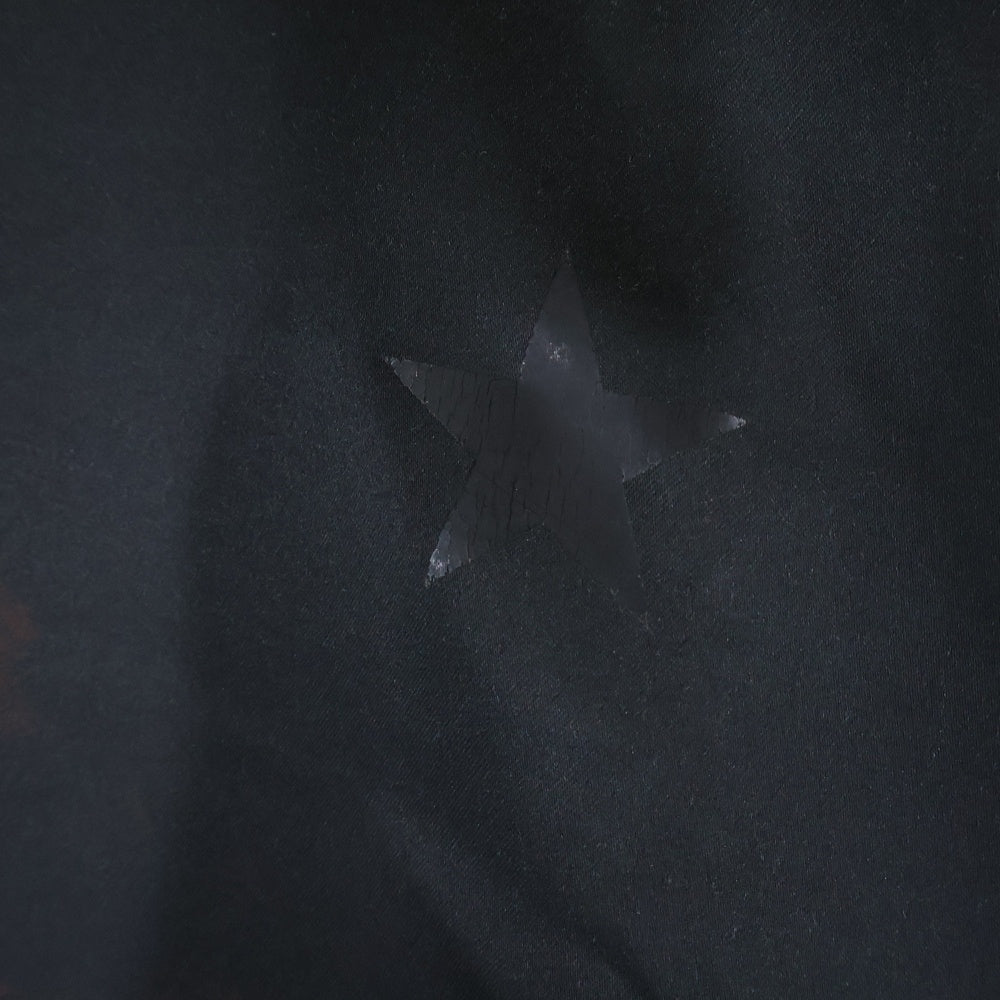 GIVENCHY(ジバンシィ) 13AW マリアプリントナイロン切替スウェット 長袖トレーナー ブラック 13J 7487 711