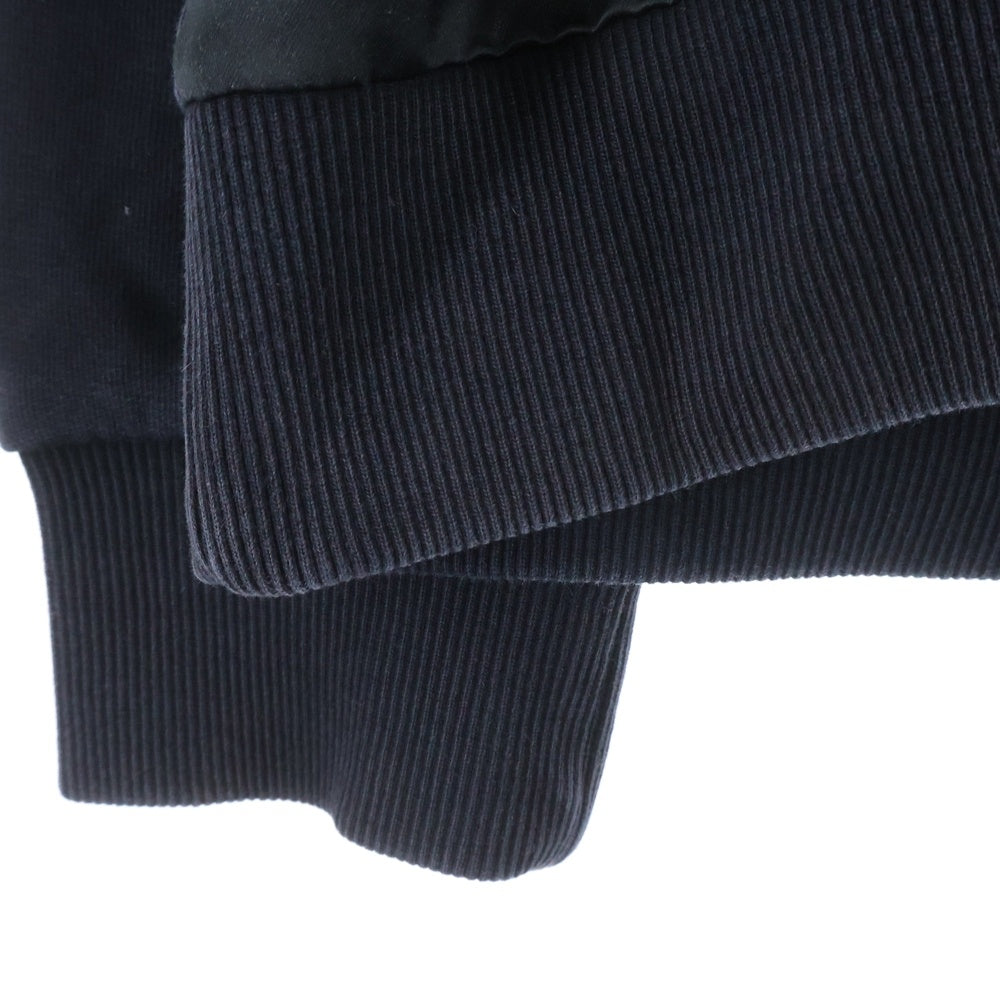 GIVENCHY(ジバンシィ) 13AW マリアプリントナイロン切替スウェット 長袖トレーナー ブラック 13J 7487 711