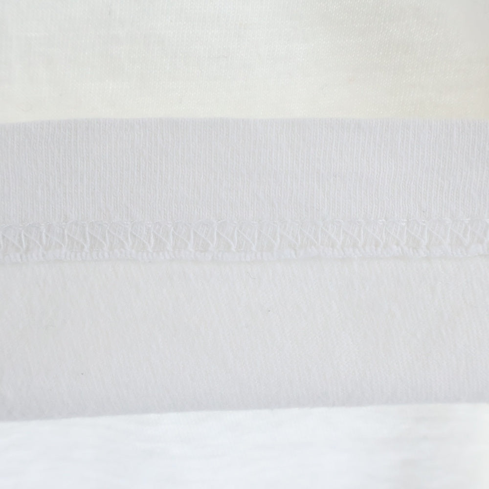 VINTAGE(ヴィンテージ) 90-00S LES FRUITS DELA PASSION TITS HOT TEE フロントプリント 半袖Tシャツ カットソー ホワイト