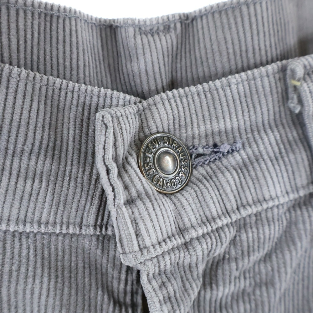 Levi's(リーバイス) 80S 519 42TALON CORDUROY PANTS 42タロン コーデュロイ パンツ グレー