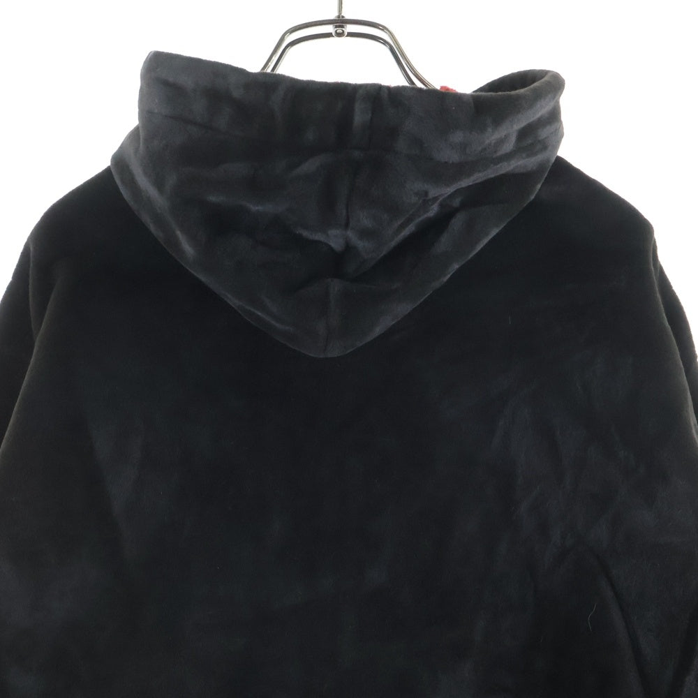 CARHARTT(カーハート) 80S VELOR ZIP-UP HOODIE ベロア ジップアップ フーディー ブラック 13224