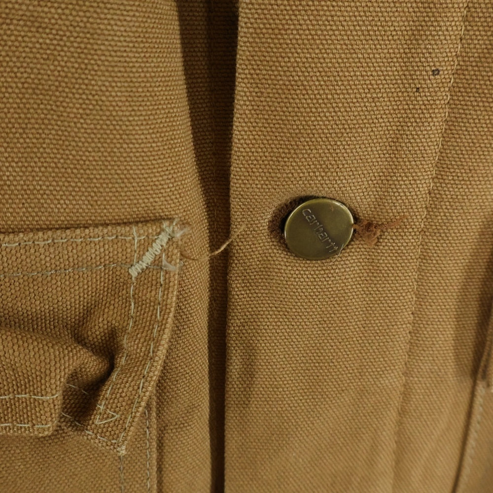 CARHARTT(カーハート) 80S DUCK HUNTING JACKET USA製 星タグ ハンティング ダック 裏地ブランケット ジャケット コート ブラウン CB255