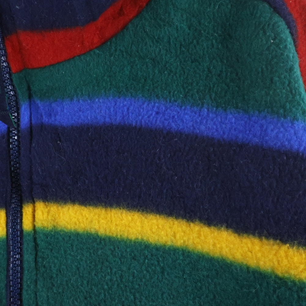 Eddie Bauer(エディバウワー) 90S EBTEK エブテック HALF-ZIP FLEECE JACKET ハーフジップ フリース ジャケット マルチカラー
