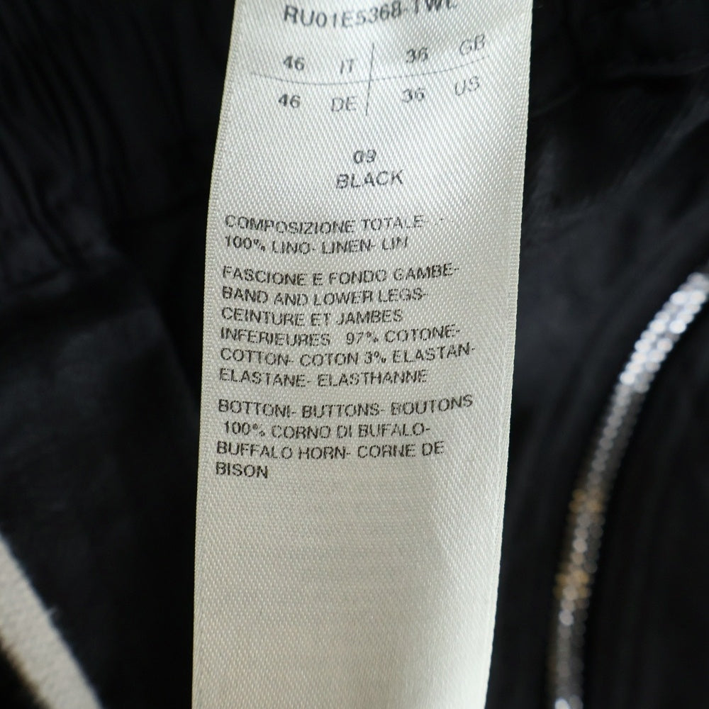 Rick Owens(リックオウエンス) 25SS HEADON JOGGERS COATED LINEN TWILL PANTS RU01E5368-TWL