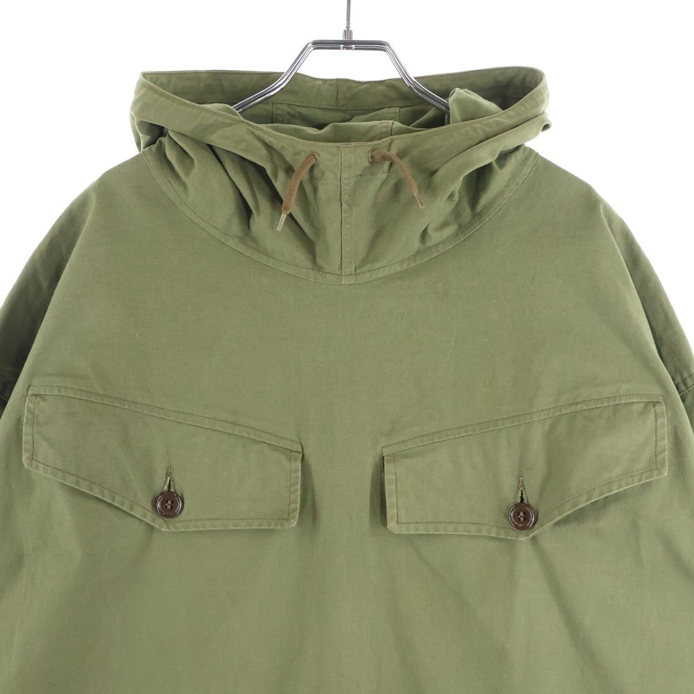 VINTAGE(ヴィンテージ) 50-60S FRENCH ARMY PULLOVER ALPINE SMOCK PARKA フランス軍 プルオーバー アルパイン スモック パーカー カーキ