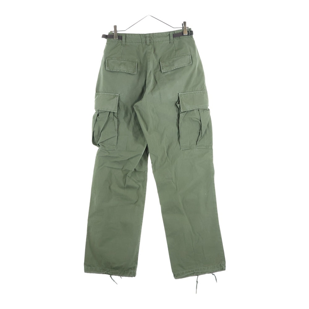 VINTAGE(ヴィンテージ) 60S US ARMY 3rd JUNGLE FATIGUE POPLIN MILITARY TROUSERS PANTS アメリカ軍 サード ジャングルファティーグ トラウザーズ パンツ カーキ 8405-082-5557