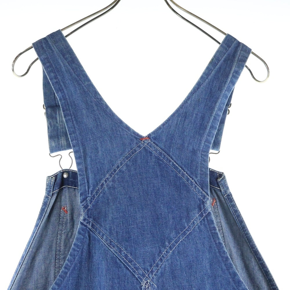 VINTAGE(ヴィンテージ) 60S UNION MADE DENIM OVERALL ユニオンメイド デニム オーバーオール インディゴ