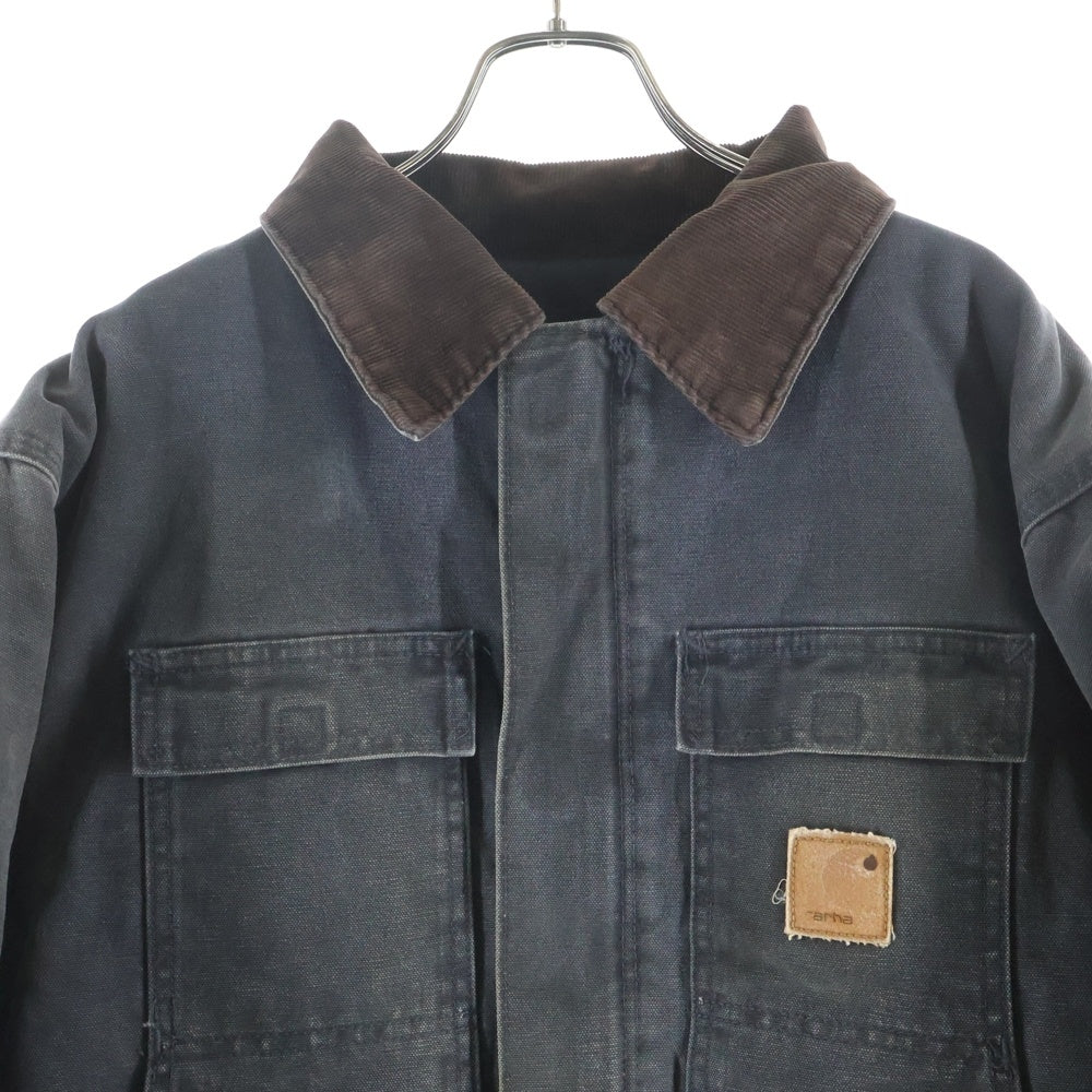 CARHARTT(カーハート) 00S TRADITIONAL COAT 02年 USA製 トラディショナルコート 裏地キルティング 中綿 ダックジャケット グレー C26PTL