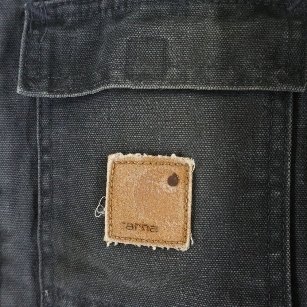 CARHARTT(カーハート) 00S TRADITIONAL COAT 02年 USA製 トラディショナルコート 裏地キルティング 中綿 ダックジャケット グレー C26PTL