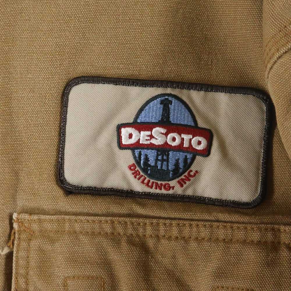 CARHARTT(カーハート) 10S TRADITIONAL COAT FLAME RESISTANT 12年 メキシコ製 FRシリーズ ワッペン トラディショナルコート ダックジャケット 裏地キルティング 中綿 FRC066 BRM