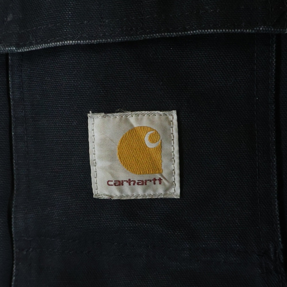 CARHARTT(カーハート) TRADITIONAL COAT トラディショナルコート ダックジャケット 裏地キルティング 中綿 ブラック