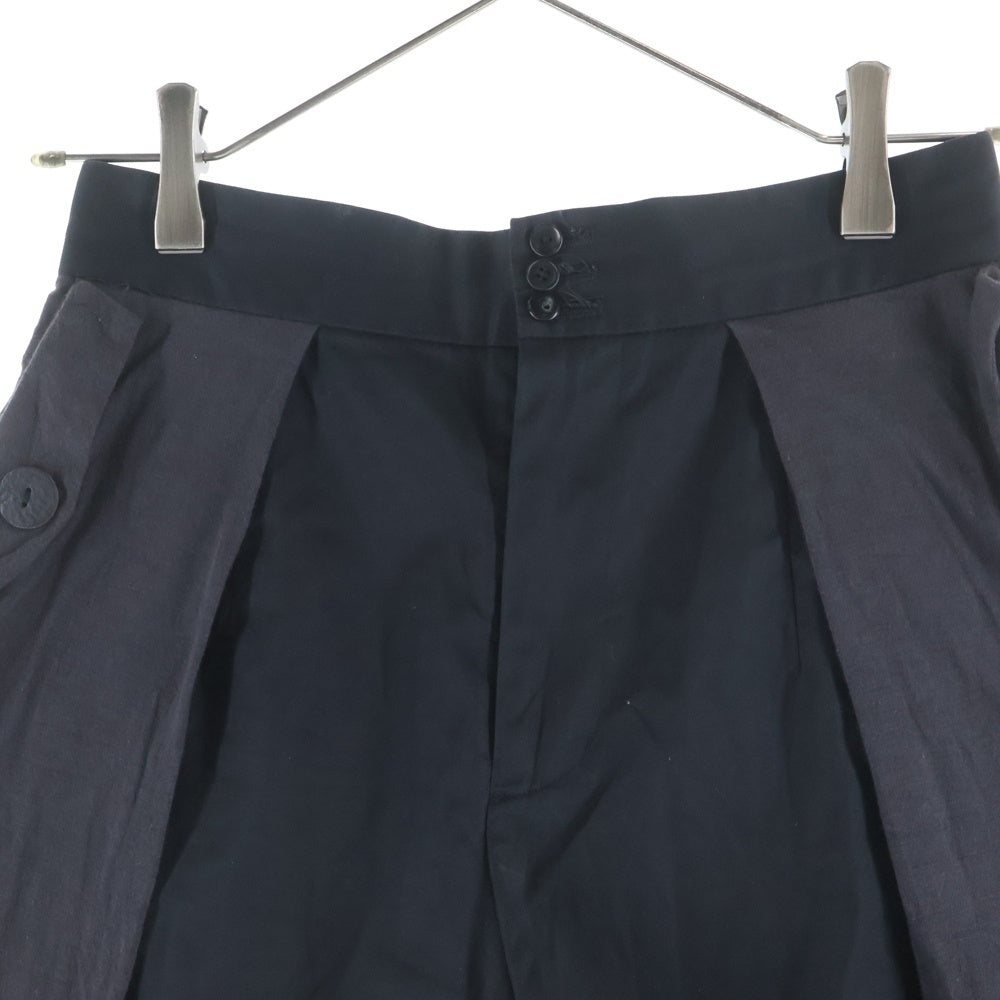 UNDERCOVER(アンダーカバー) 13SS TALKING HEADS SHORT PANT ドッキング ショートパンツ K1504 レディース