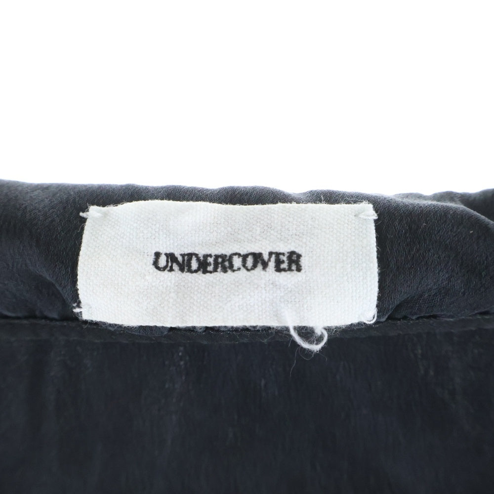 UNDERCOVER(アンダーカバー) 13SS TALKING HEADS STOP MAKING SENSE MINI DRESS レース ノースリーブ ワンピース グレー/ブラック K1804 レディース