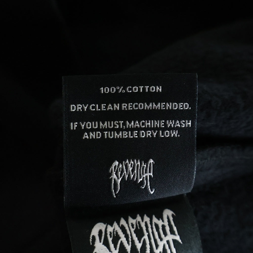 REVENGE GALLERY(リベンジギャラリー) X KILL HOODIE BLACK/RED キル フーディー 両面プリント スウェット パーカー ブラック/レッド