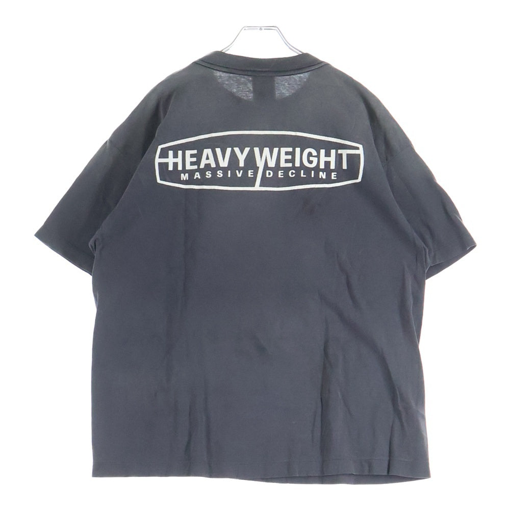 SAINT MICHAEL(セントマイケル) 25AW S/S T-SHIRT SAINT MASK 両面プリント 半袖Tシャツ カットソー ブラック SM-HR1-0000-010