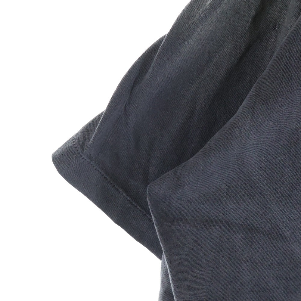 SAINT MICHAEL(セントマイケル) 25AW S/S T-SHIRT SAINT MASK 両面プリント 半袖Tシャツ カットソー ブラック SM-HR1-0000-010