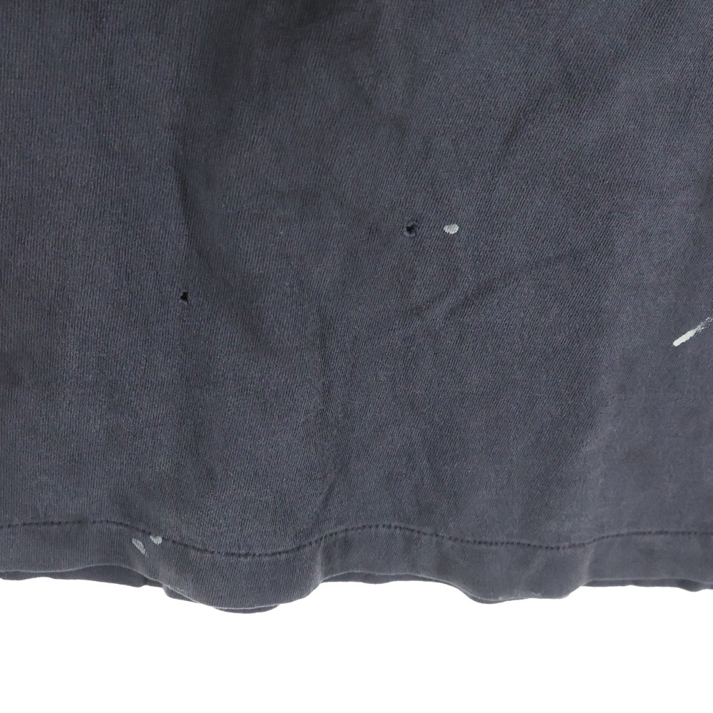 SAINT MICHAEL(セントマイケル) 25AW S/S T-SHIRT BIRTH AND DEATH 両面プリント 半袖Tシャツ カットソー ブラック SM-HR1-0000-007