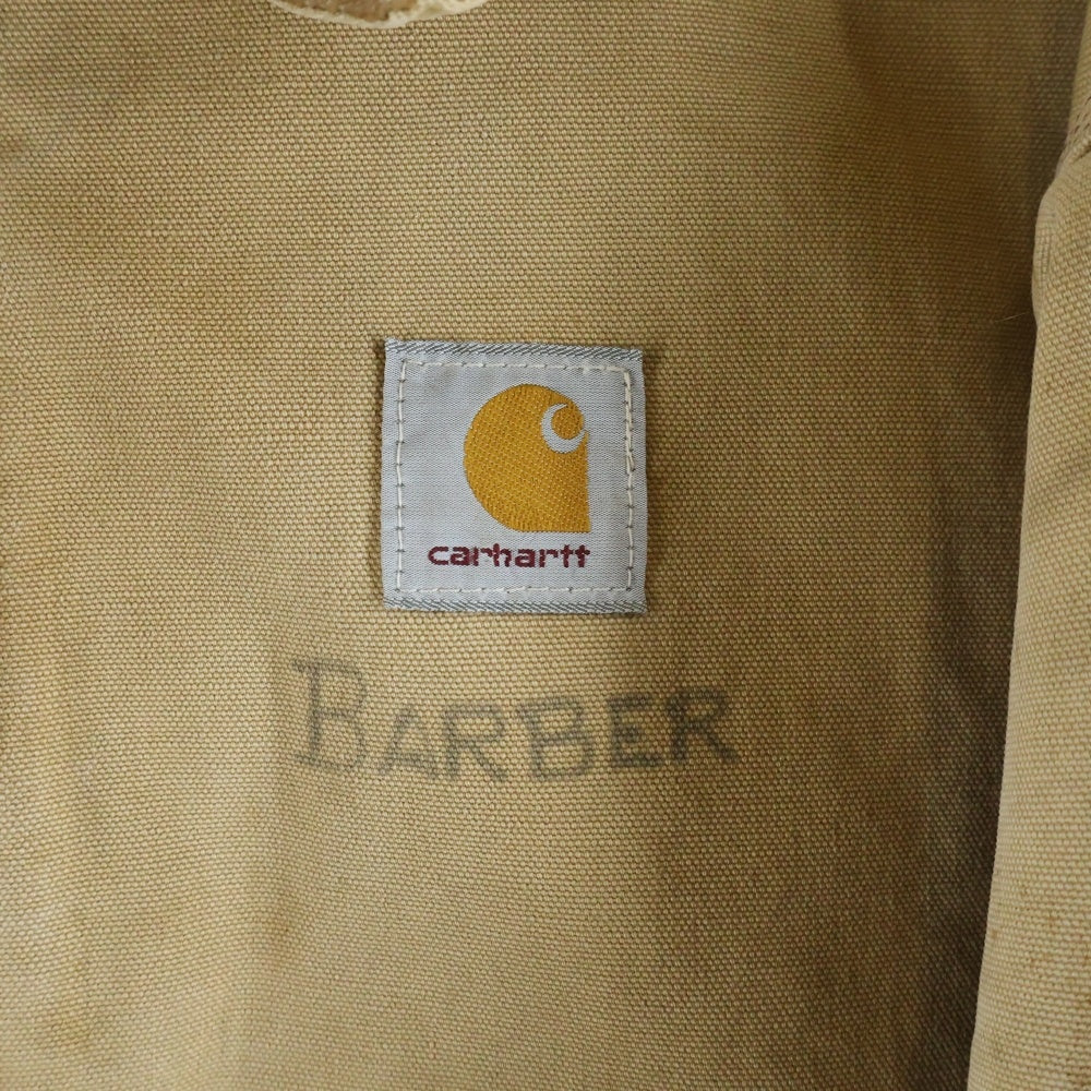CARHARTT(カーハート) 80S VINTAGE TRADITIONAL JACKET トラディショナル 裏地キルティング 中綿 ダック ジャケット ブラウン