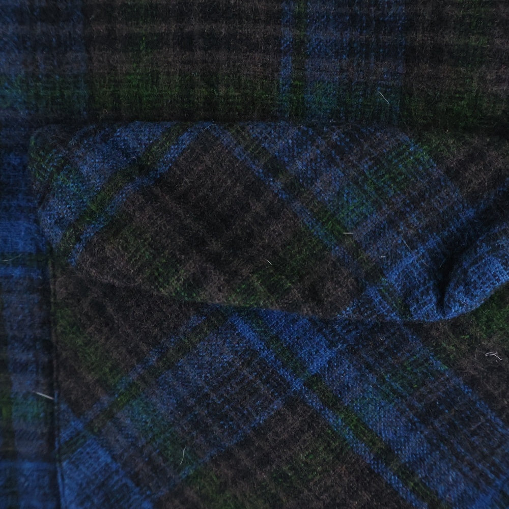 PENDLETON(ペンドルトン) 50-60S VINTAGE WOOL CHECK L/S SHIRT ウール チェック 長袖 シャツ ブルー/ブラウン/グリーン