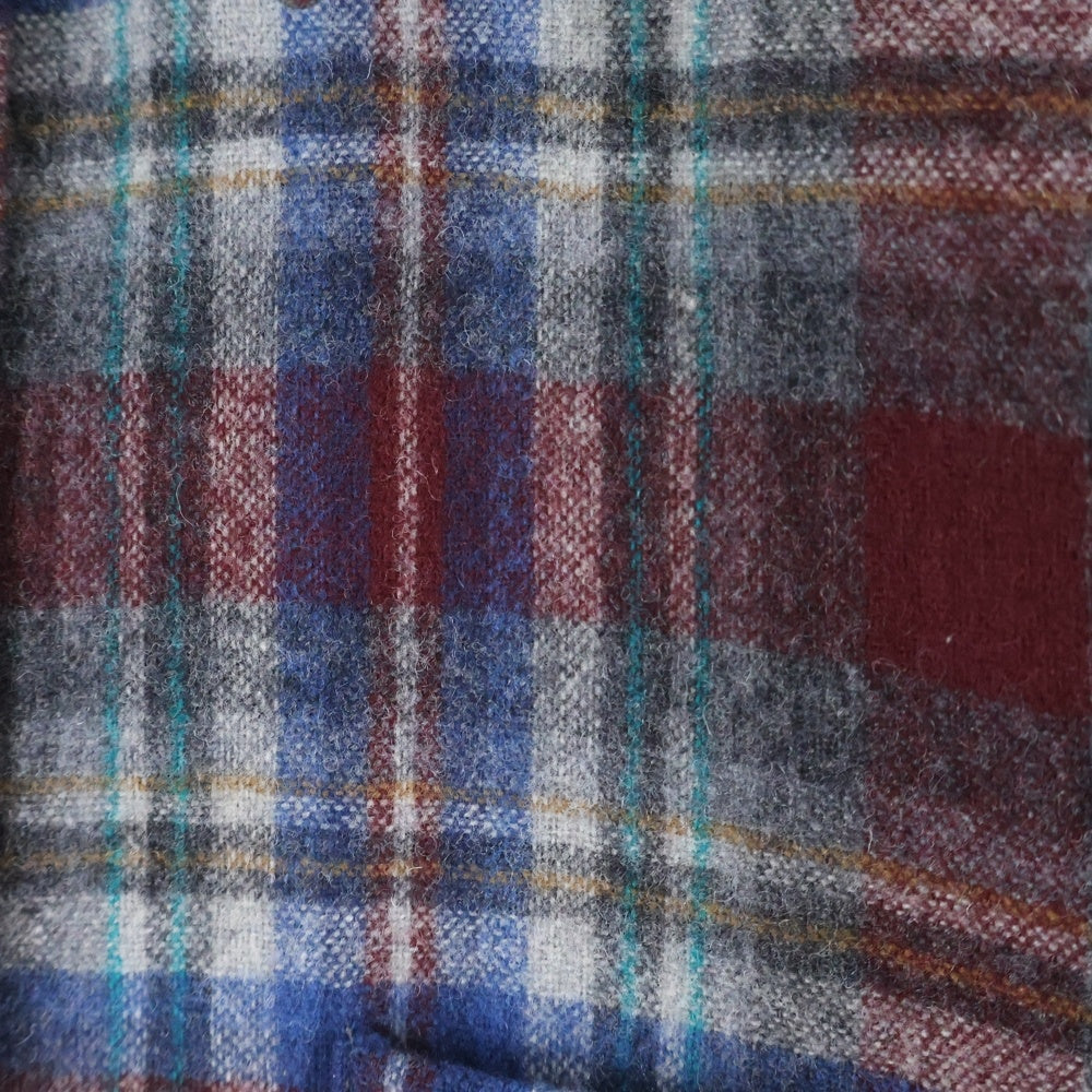 PENDLETON(ペンドルトン) 70S VINTAGE WOOL CHECK L/S SHIRT ウール チェック 長袖 シャツ レッド/ブルー/グレー