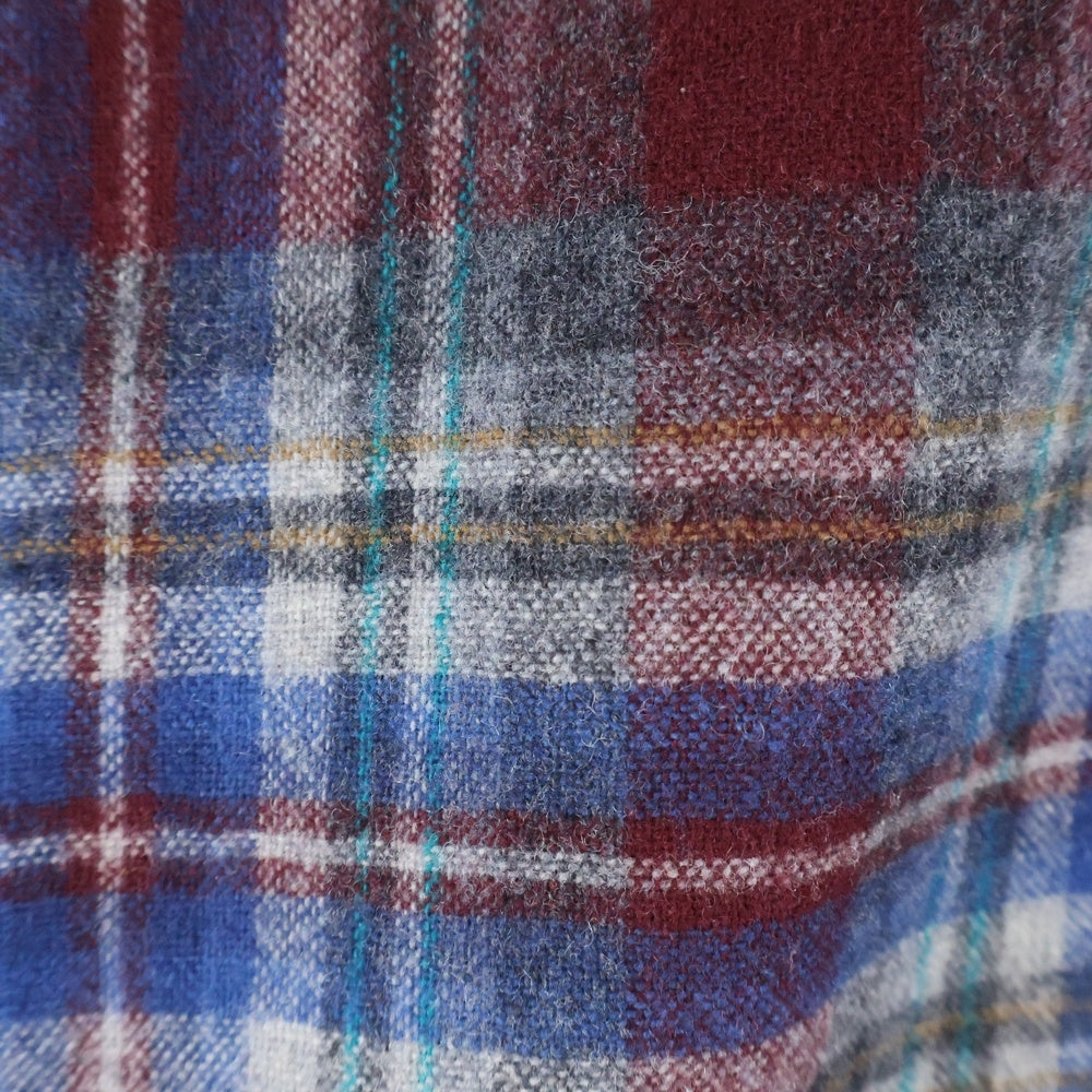 PENDLETON(ペンドルトン) 70S VINTAGE WOOL CHECK L/S SHIRT ウール チェック 長袖 シャツ レッド/ブルー/グレー