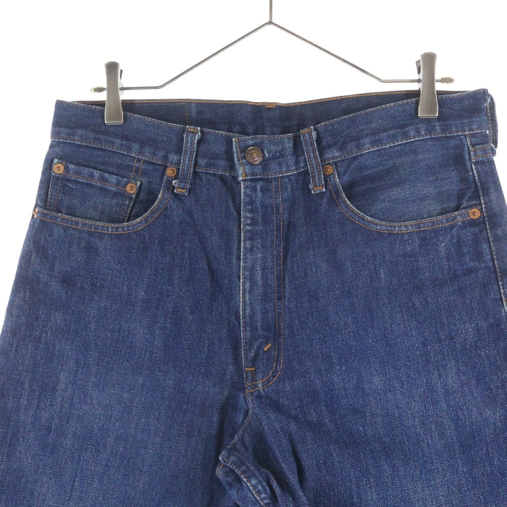 Levi's(リーバイス) 80-90S ZIP UP DENIM PANTS ボタン裏刻印359 ギャラ入り 両面タブ スモールe 耳無し ジップフライデニムパンツ インディゴ