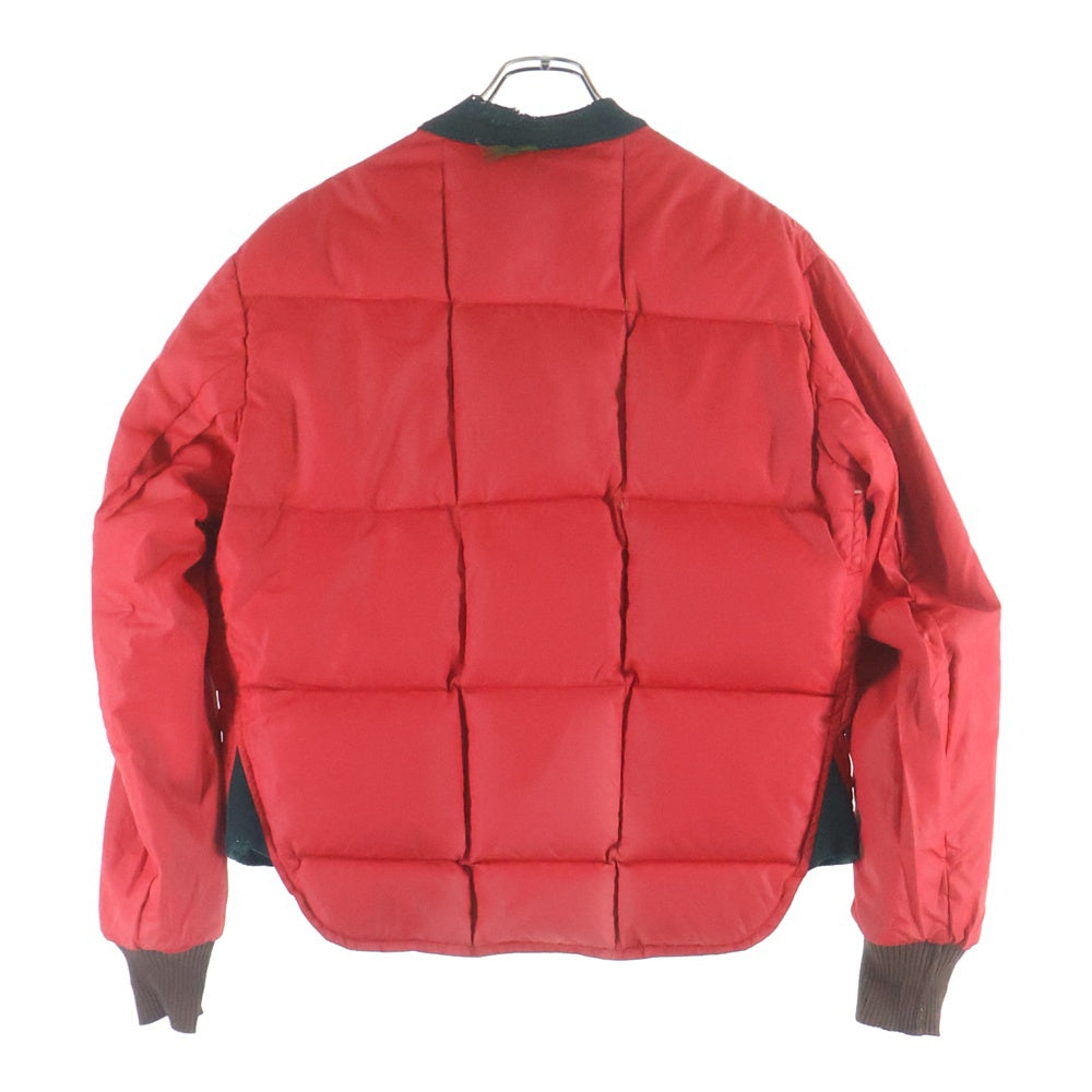 VINTAGE(ヴィンテージ) 50S FALCON BRAND ファルコンブランド SE WOODS LIGHTNING DOUBLE ZIP PUFF RIVERSIBLE JACKET ダブルジップ 中綿 リバーシブル ジャケット グリーン/レッド
