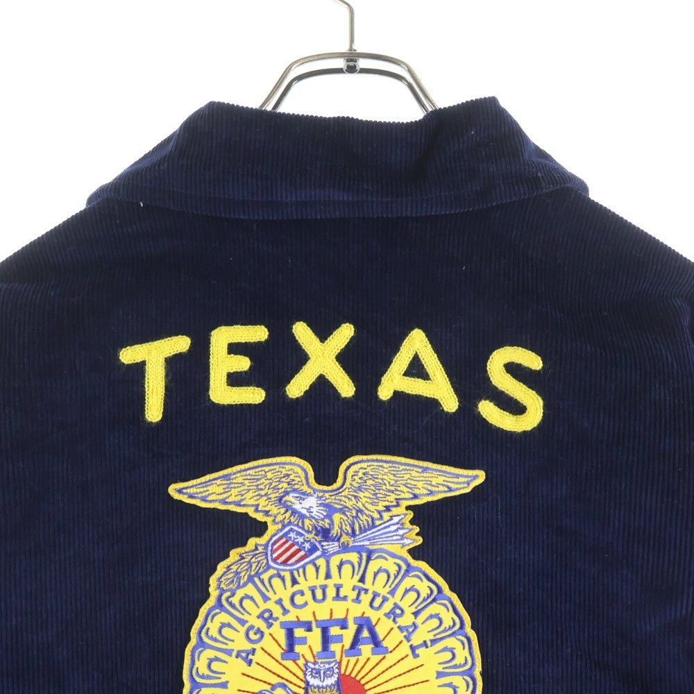 VINTAGE(ヴィンテージ) 90-00S FFA JACKET コーデュロイ ファーマーズ ジャケット ネイビー 109008