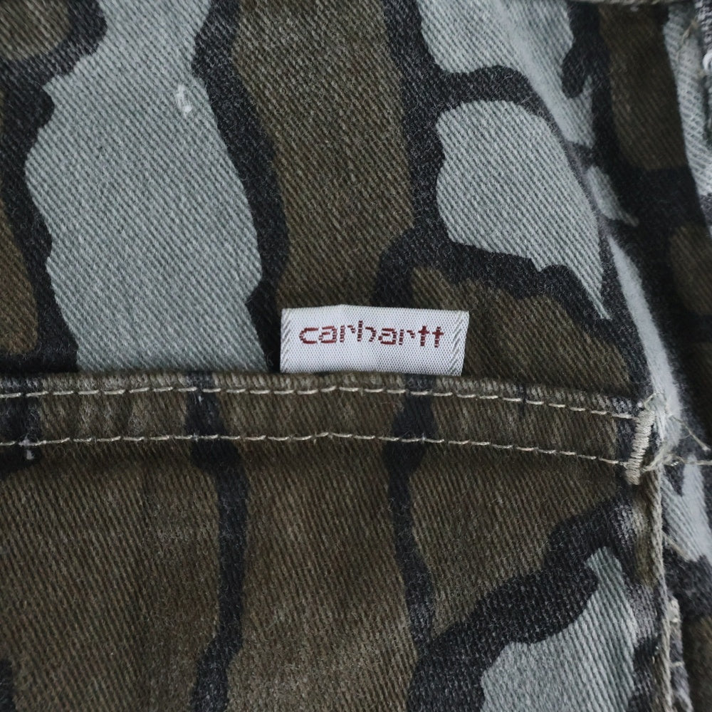 CARHARTT(カーハート) 80-90S TREBARK CAMO CARGO PABTS カーゴパンツ トレバーク カモ柄 グレー/カーキ