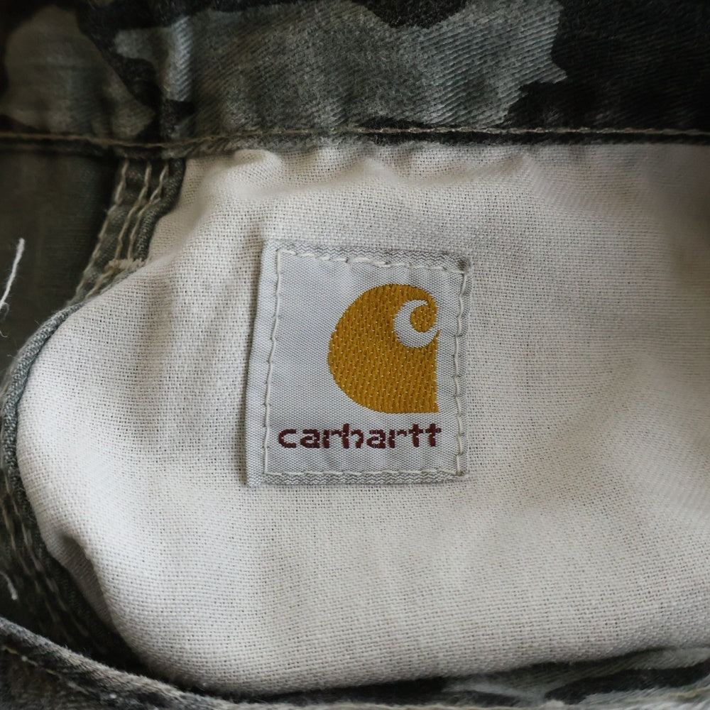 CARHARTT(カーハート) 80-90S TREBARK CAMO CARGO PABTS カーゴパンツ トレバーク カモ柄 グレー/カーキ