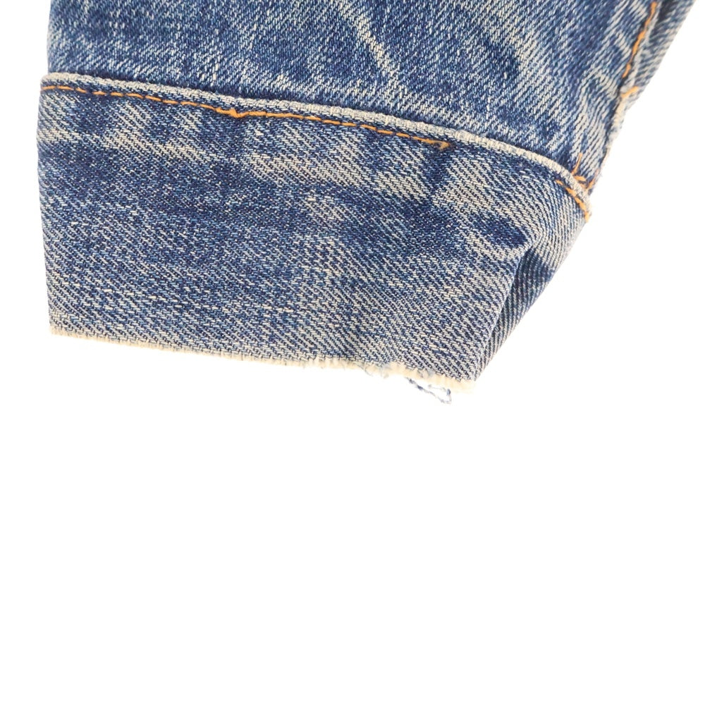 Levi's(リーバイス) 60-70S VINTAGE 557XX 3rd 70505 4th W-NAME BIG E サード フォース ダブルネーム ボタン裏刻印無し デニム トラッカージャケット インディゴ