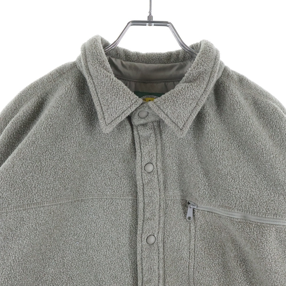 VINTAGE(ヴィンテージ) 90-00s Cabela's Regular Snap Up Fleece Shirt Jacket レギュラーフリース スナップアップシャツジャケット グレー