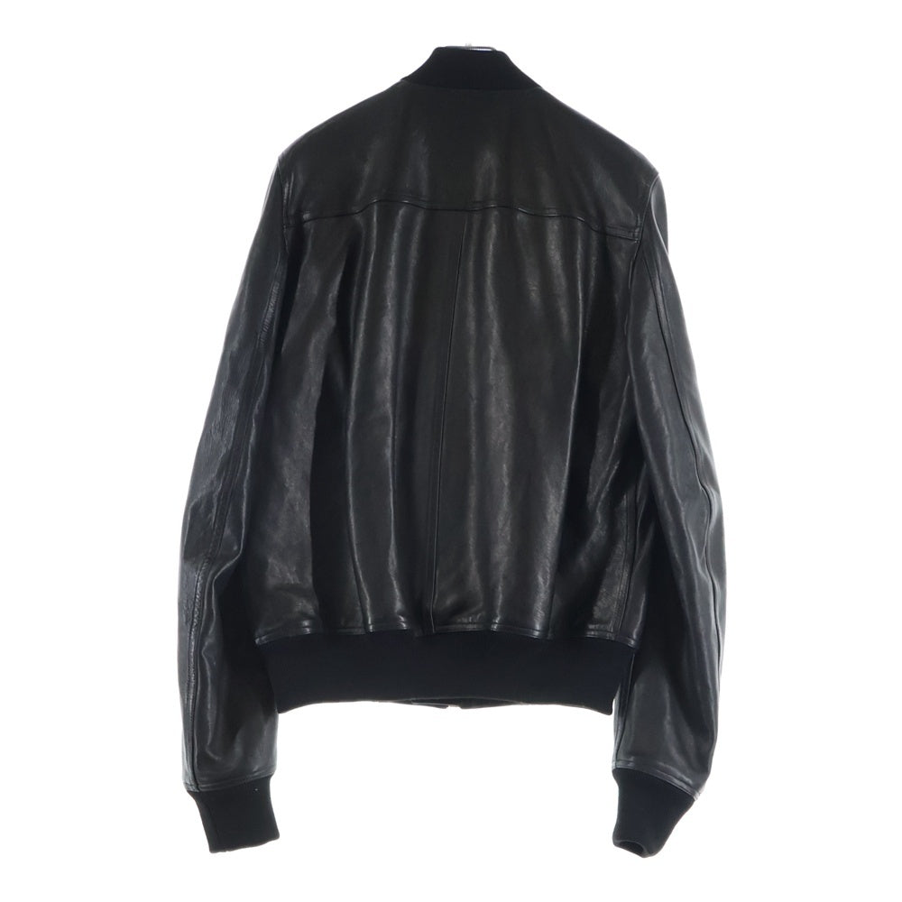 Rick Owens(リックオウエンス) 25AW BAUHAUS FLIGHT LEATHER JACKKET RU02E1749 LNV バウハウス フライト レザージャケット ブラック