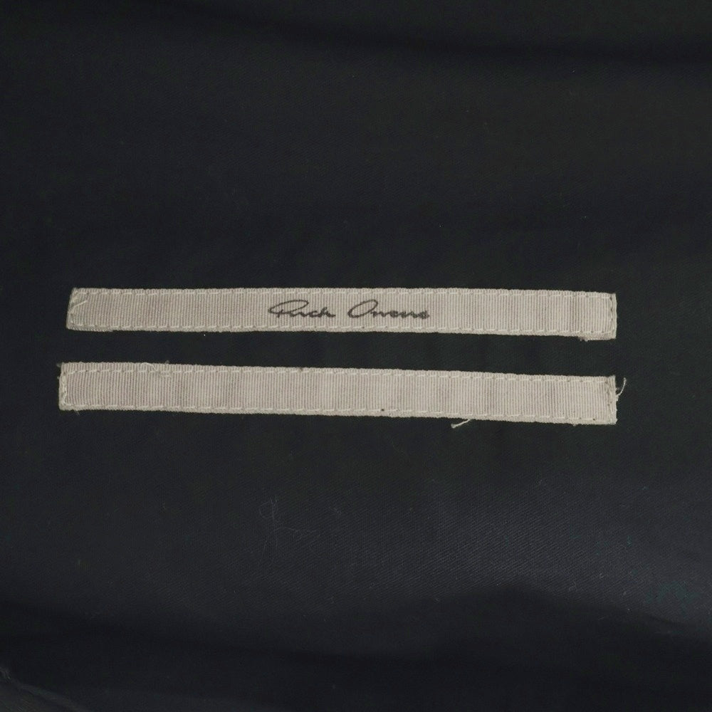 Rick Owens(リックオウエンス) 25AW BAUHAUS FLIGHT LEATHER JACKKET RU02E1749 LNV バウハウス フライト レザージャケット ブラック