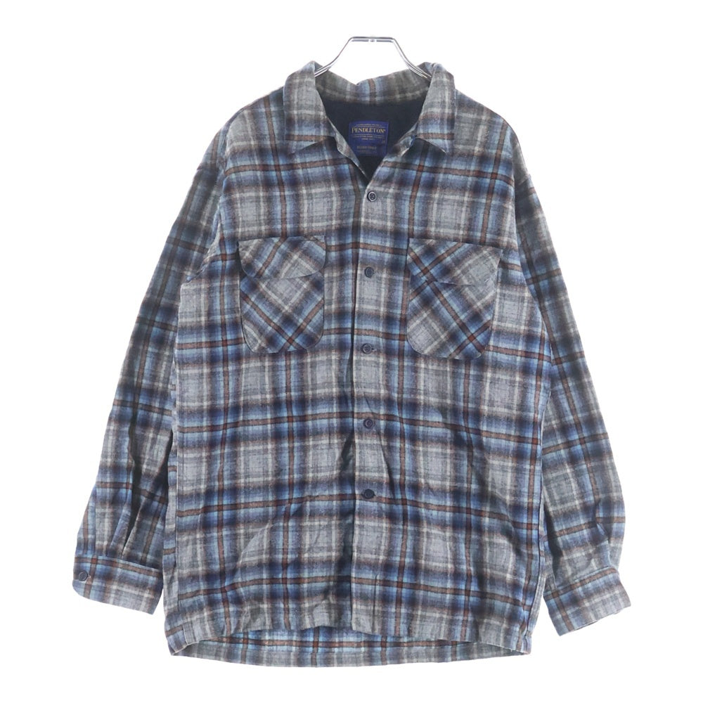 PENDLETON(ペンドルトン) 90-00S WOOL CHECK L/S BOARD SHIRT ウール