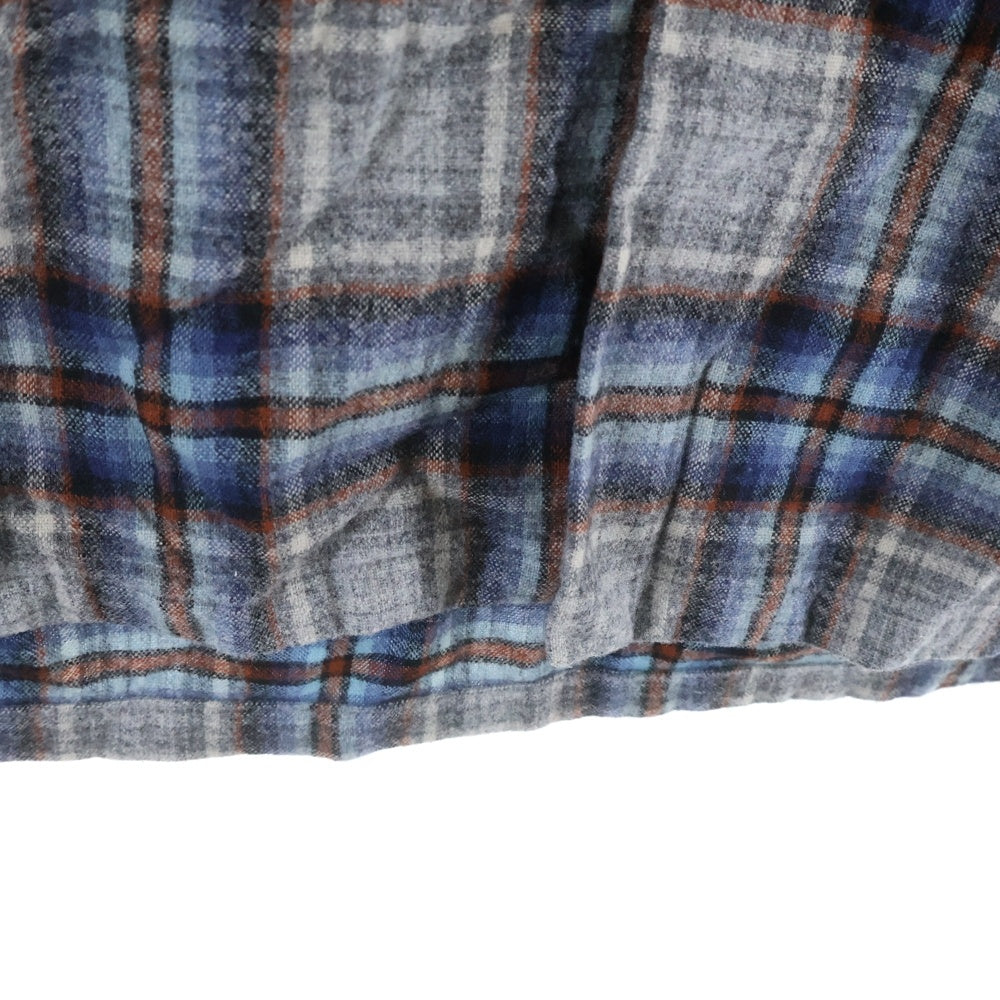PENDLETON(ペンドルトン) 90-00S WOOL CHECK L/S BOARD SHIRT ウール チェック 長袖 ボードシャツ ブルー/グレー/ブラウン 70Z718 111