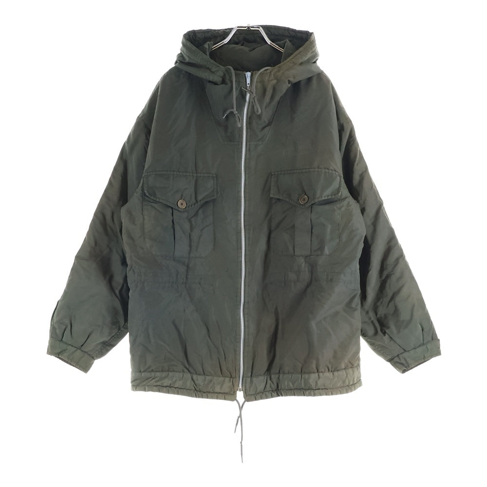 HELMUT LANG(ヘルムートラング) 98AW MILITARY HOODED ZIP UP JACKET PARKA 本人期 ミリタリー フード ジップアップ ジャケット パーカー 572 HL 5106 2221 9 C/01643-09/1998