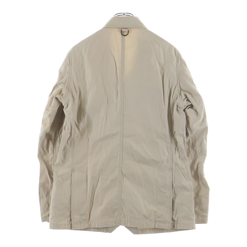 mastermind JAPAN(マスターマインドジャパン) 4B RIRI ZIP SINGLE TAILORED JACKET シングル テーラードジャケット ブラウン/ゴールド MA2-JA01-02-A