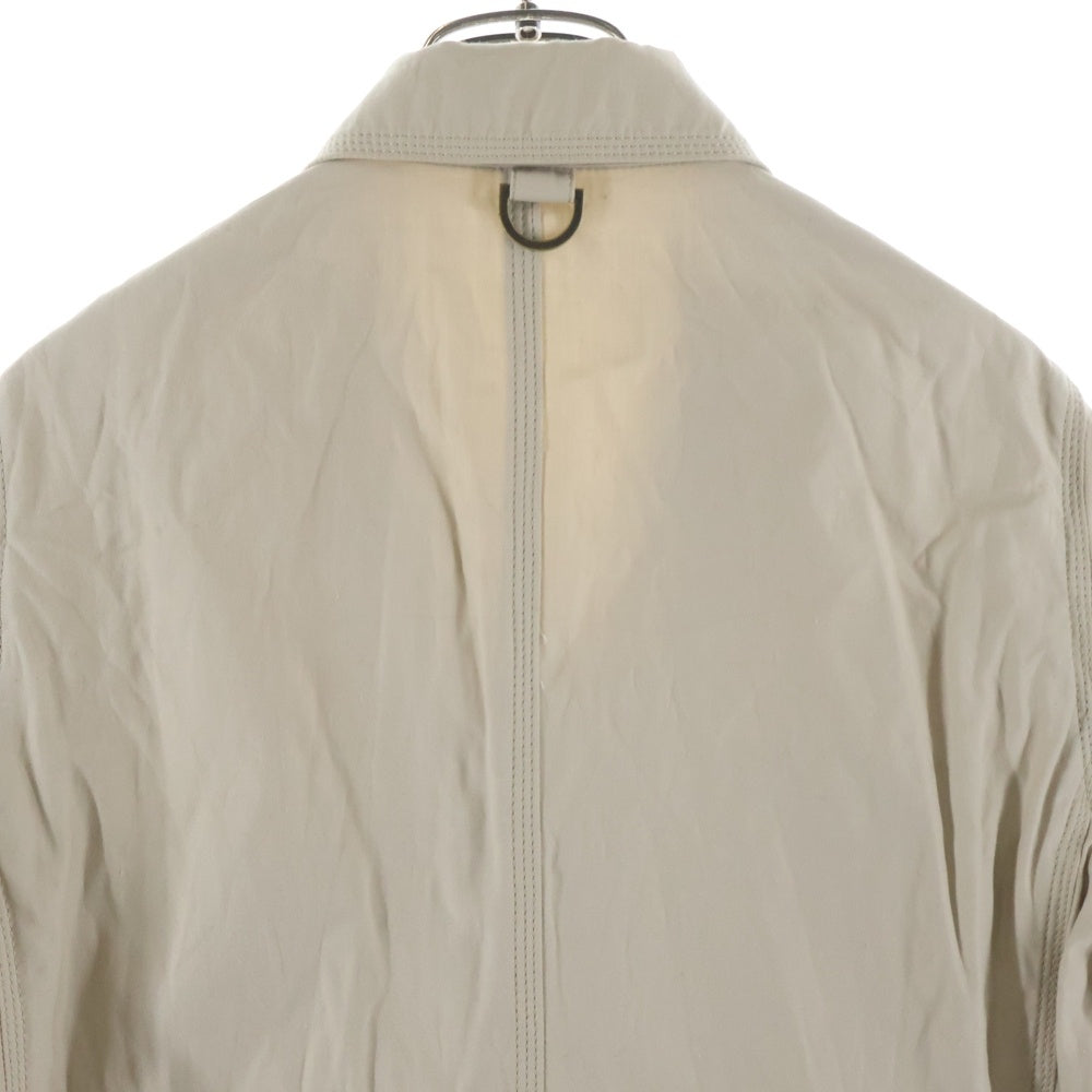 mastermind JAPAN(マスターマインドジャパン) 4B RIRI ZIP SINGLE TAILORED JACKET シングル テーラードジャケット ブラウン/ゴールド MA2-JA01-02-A