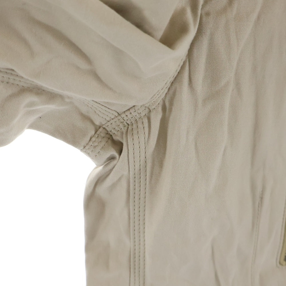 mastermind JAPAN(マスターマインドジャパン) 4B RIRI ZIP SINGLE TAILORED JACKET シングル テーラードジャケット ブラウン/ゴールド MA2-JA01-02-A